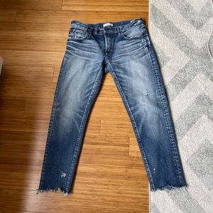 MOUSSY JEANS Keller Distressed Tapered Jeans SIZE 30. Worn twice!!!
